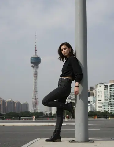 Urban Pole Lean